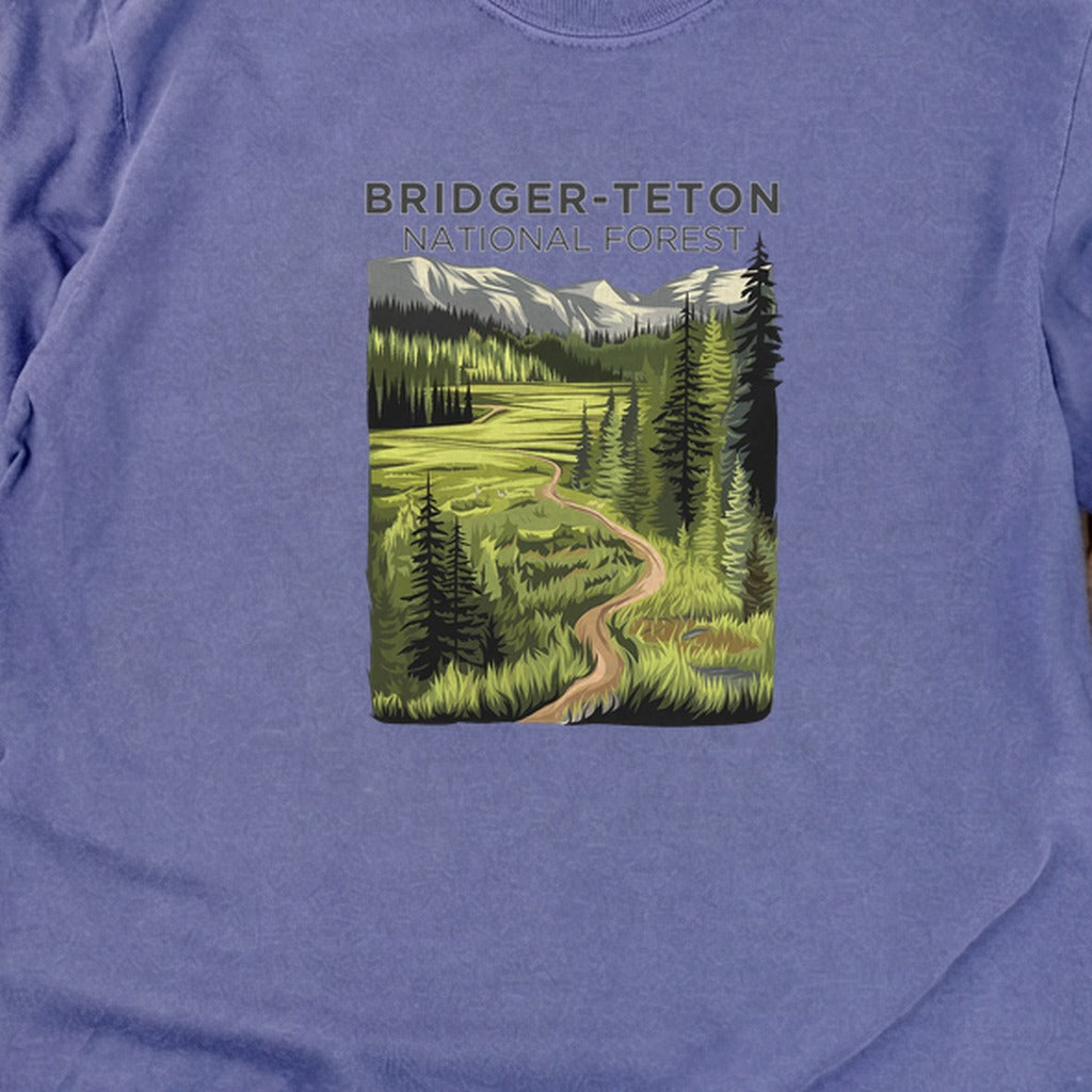 Bridger-Teton National Forest Cotton Long Sleeve