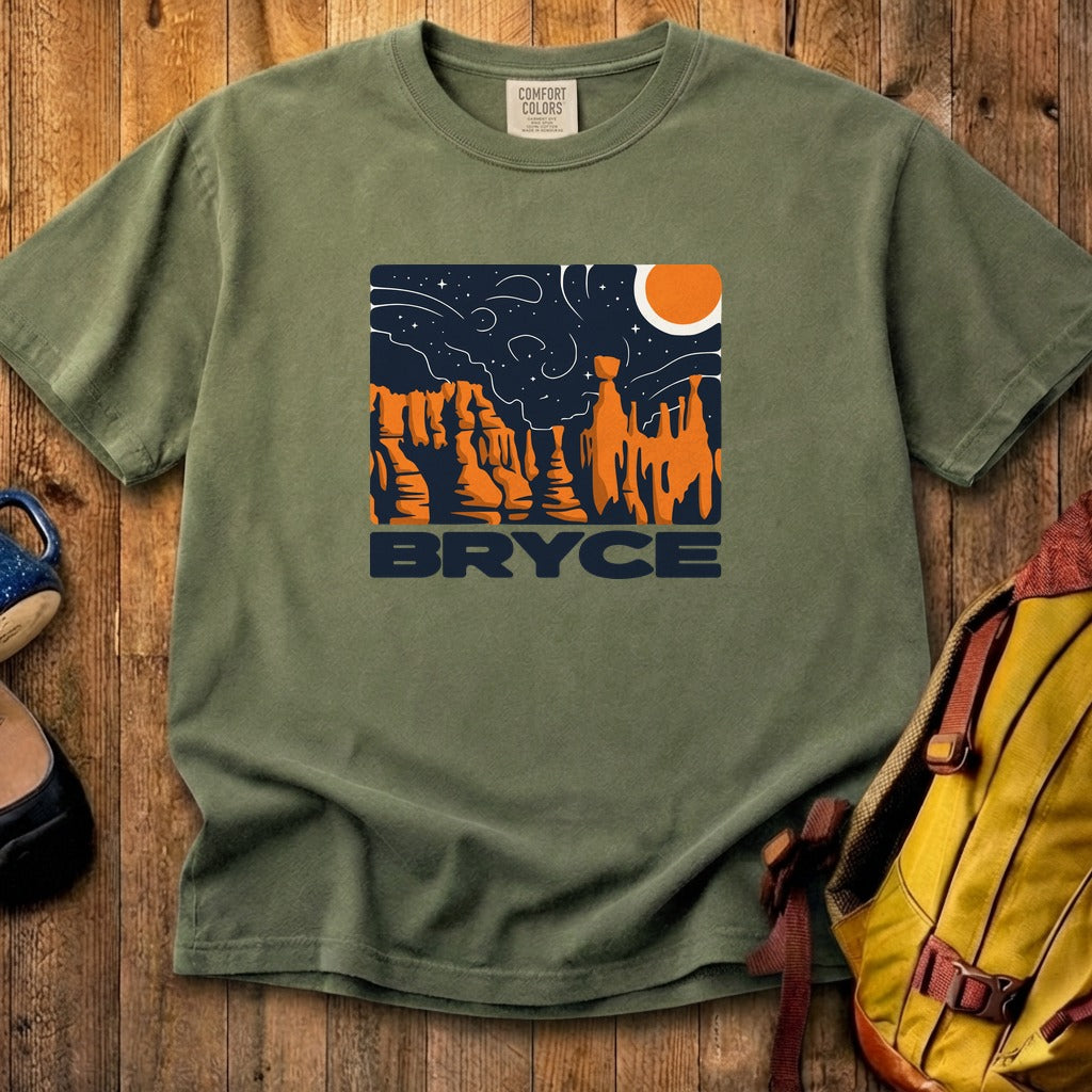 Bryce Canyon National Park at Night Cotton T-Shirt