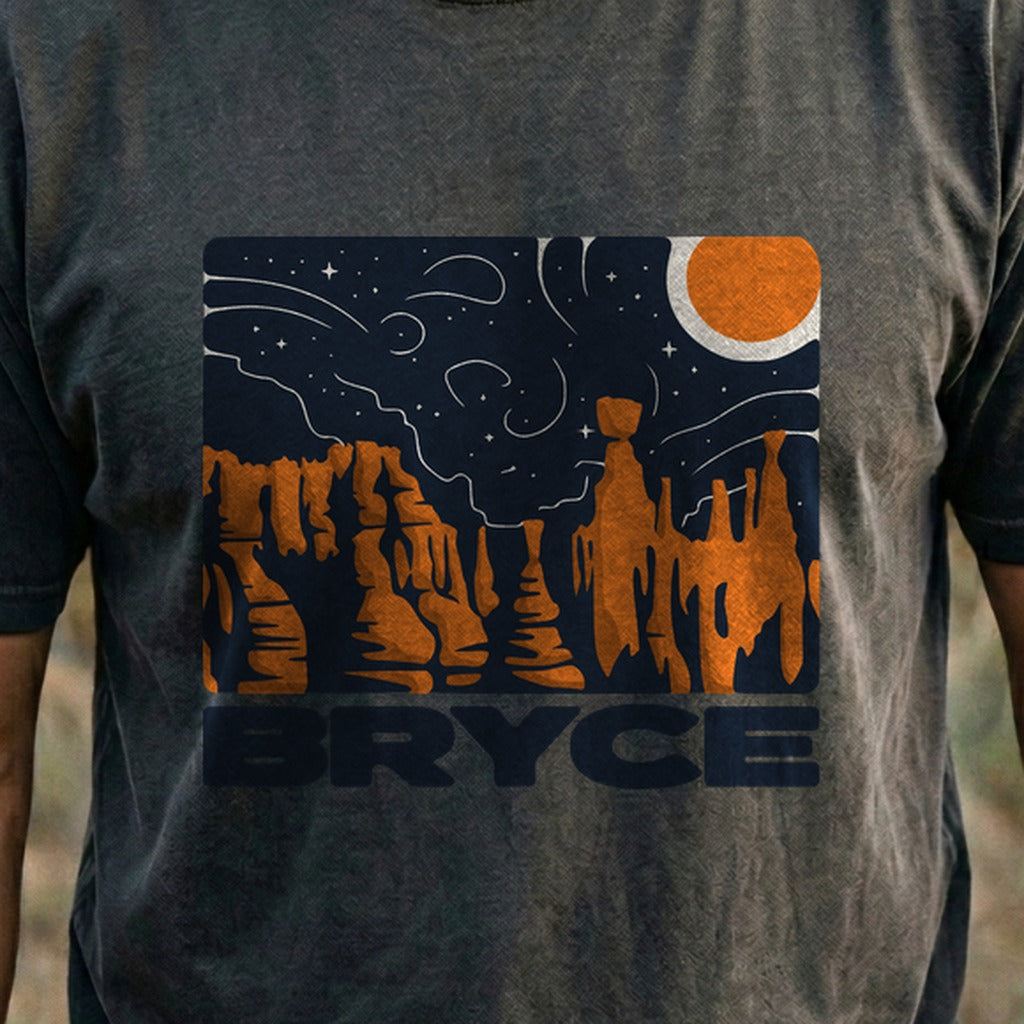 Bryce Canyon National Park at Night Cotton T-Shirt