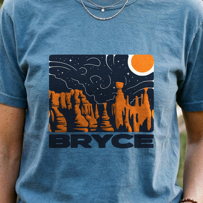Bryce Canyon National Park at Night Cotton T-Shirt