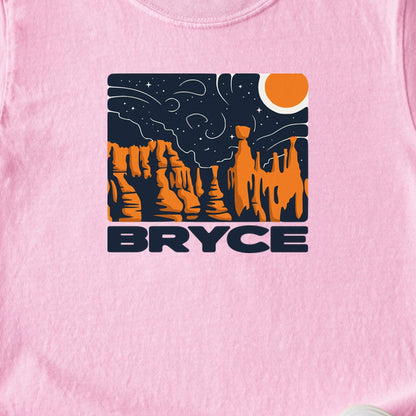 Bryce Canyon National Park at Night Kids Cotton T-Shirt