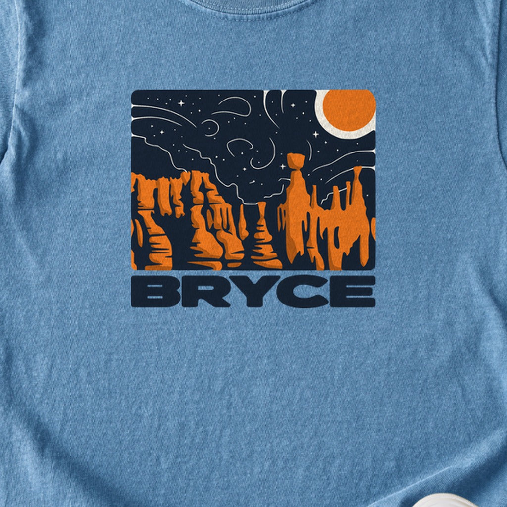 Bryce Canyon National Park at Night Kids Cotton T-Shirt