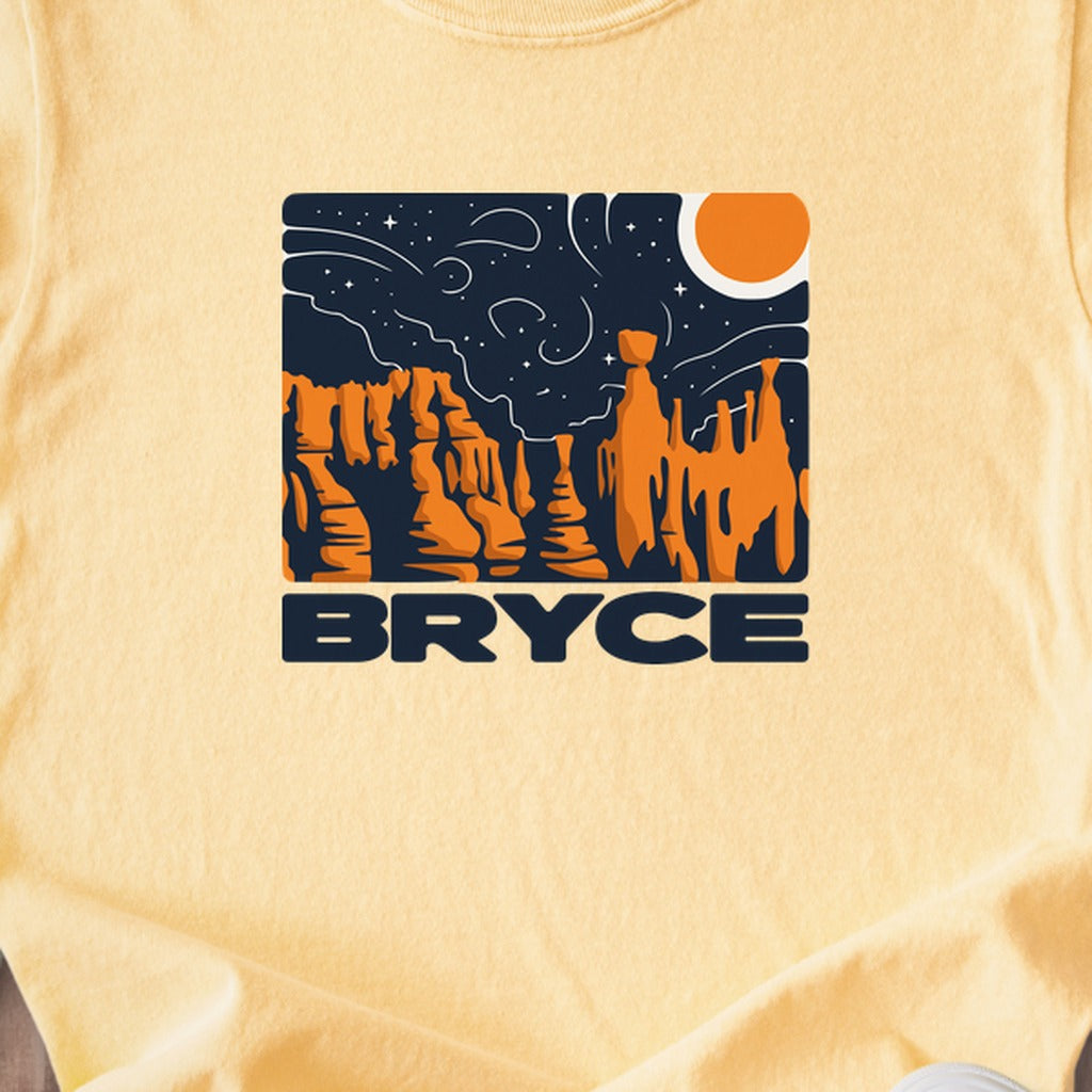 Bryce Canyon National Park at Night Kids Cotton T-Shirt