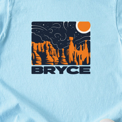 Bryce Canyon National Park at Night Kids Cotton T-Shirt