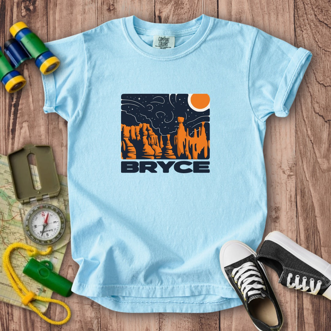 Bryce Canyon National Park at Night Kids Cotton T-Shirt