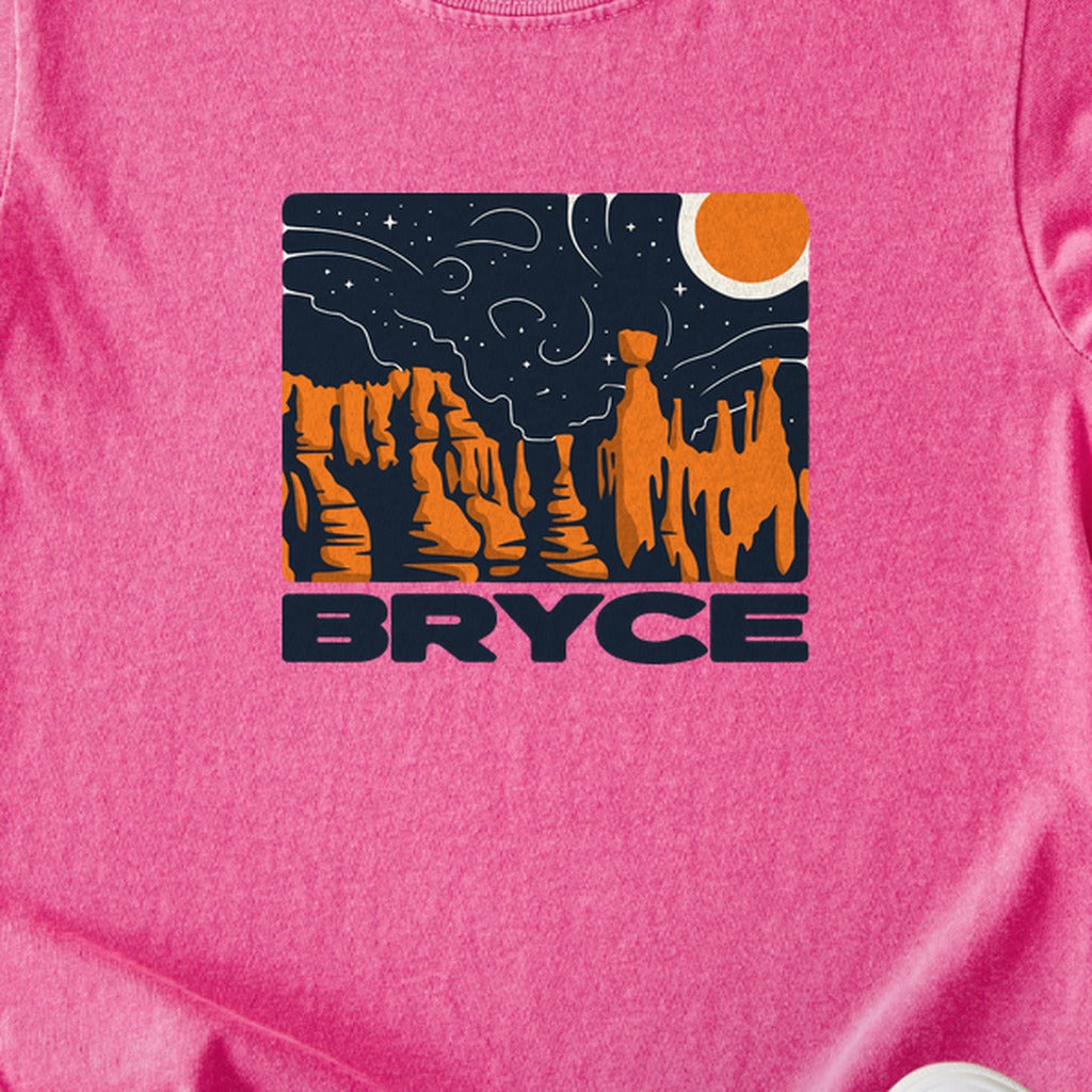 Bryce Canyon National Park at Night Kids Cotton T-Shirt