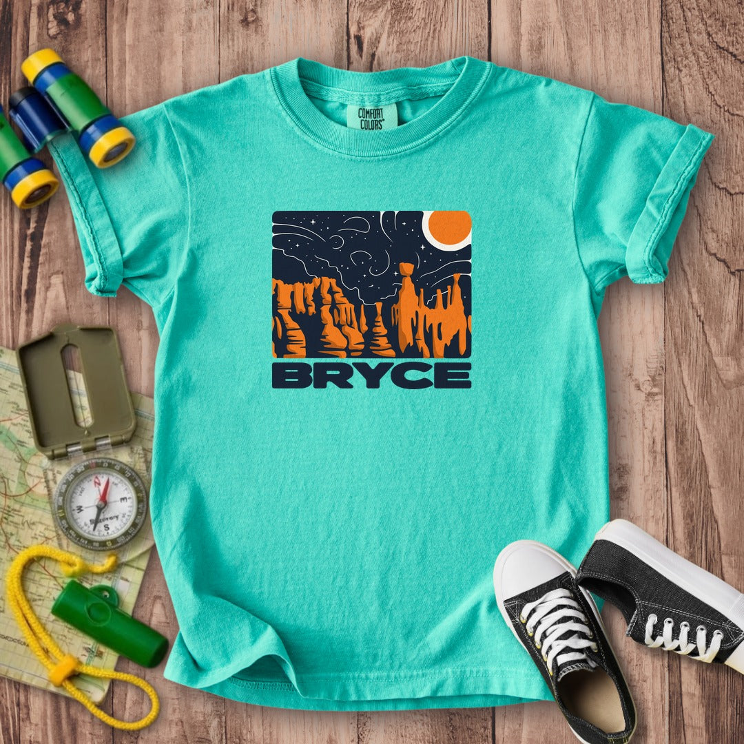 Bryce Canyon National Park at Night Kids Cotton T-Shirt