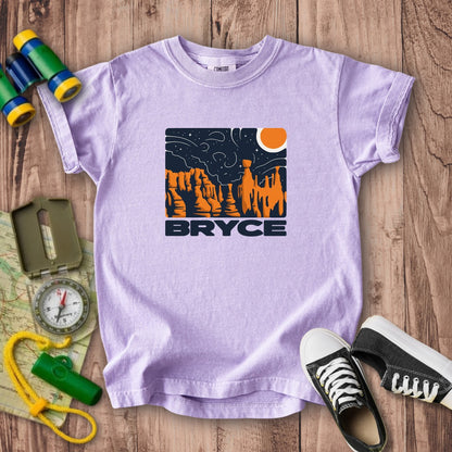 Bryce Canyon National Park at Night Kids Cotton T-Shirt