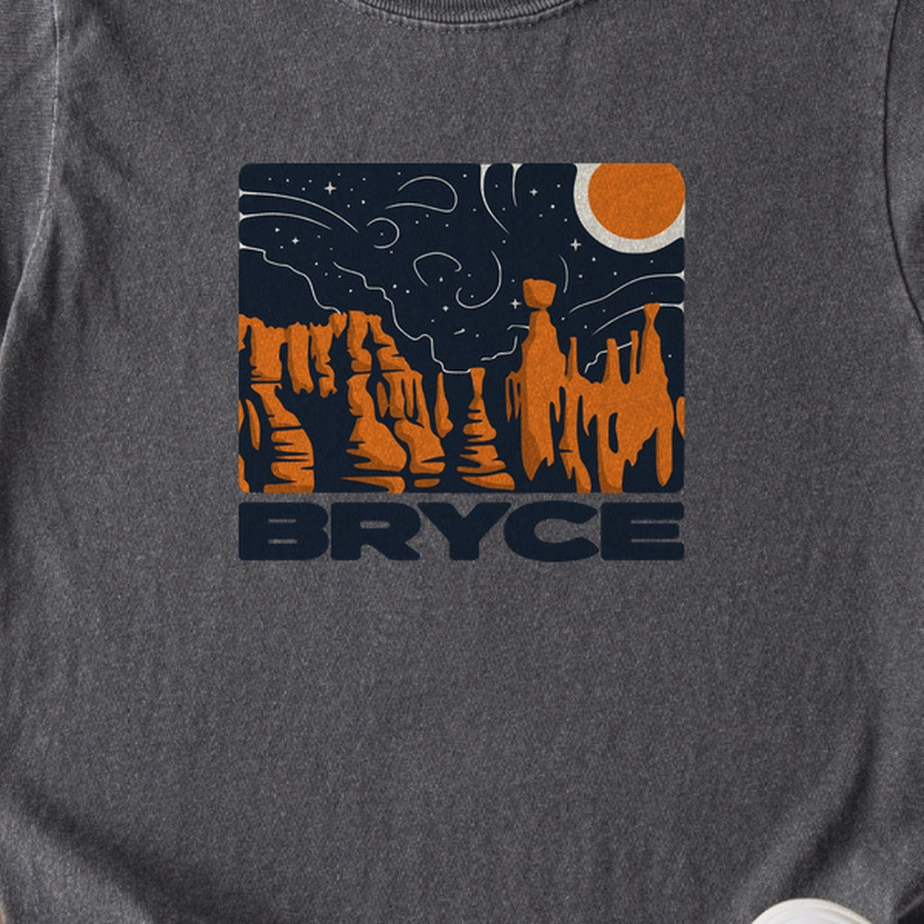 Bryce Canyon National Park at Night Kids Cotton T-Shirt