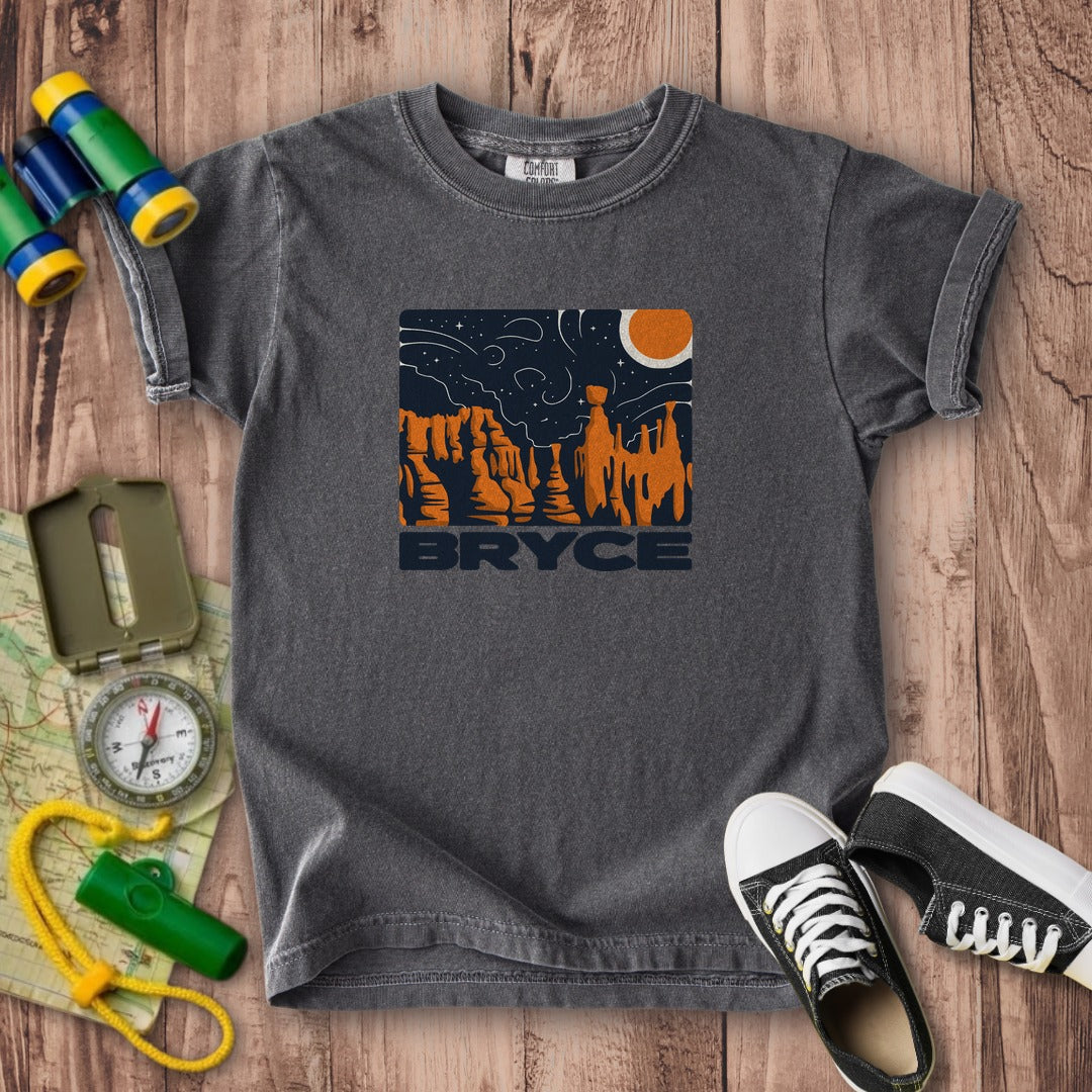 Bryce Canyon National Park at Night Kids Cotton T-Shirt
