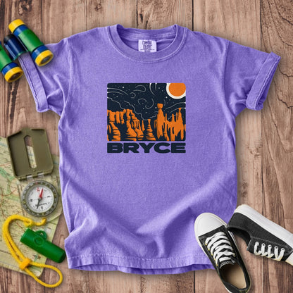 Bryce Canyon National Park at Night Kids Cotton T-Shirt