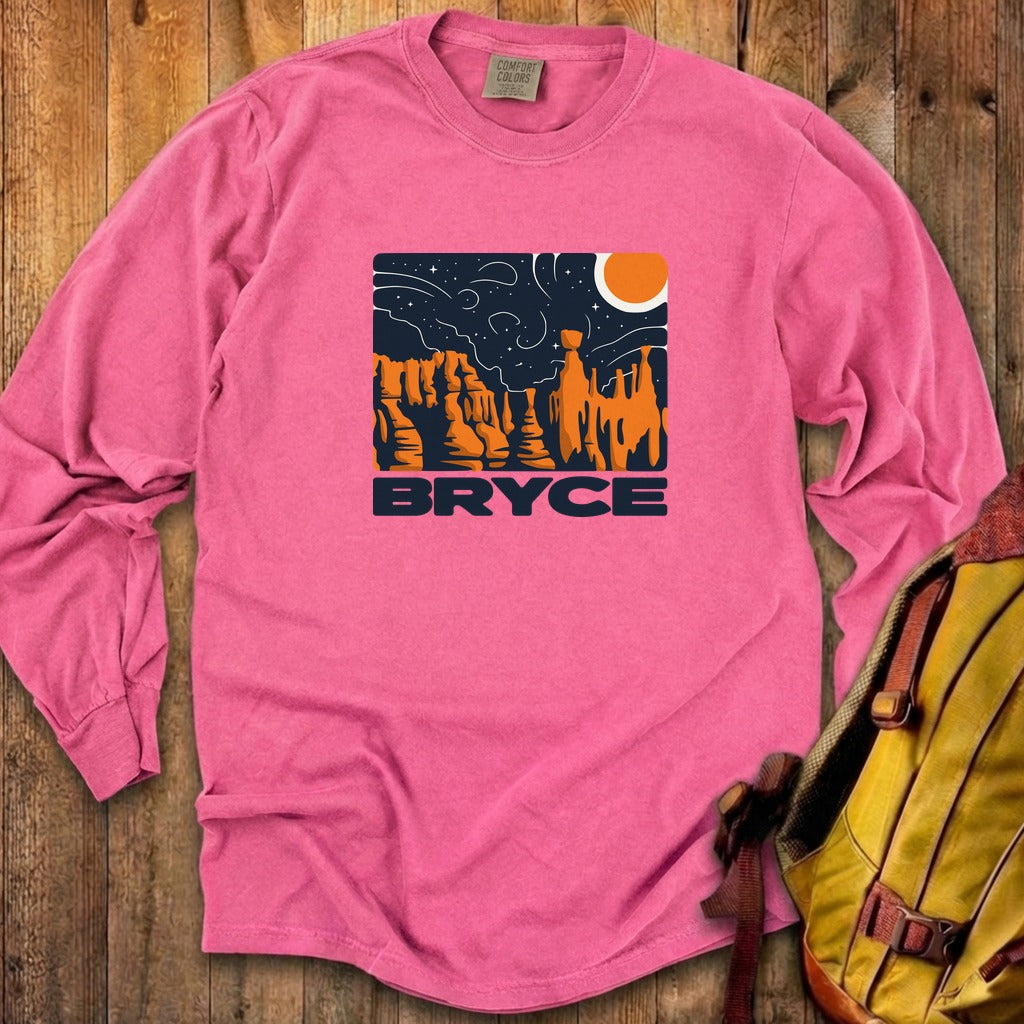 Bryce Canyon National Park at Night Cotton Long Sleeve
