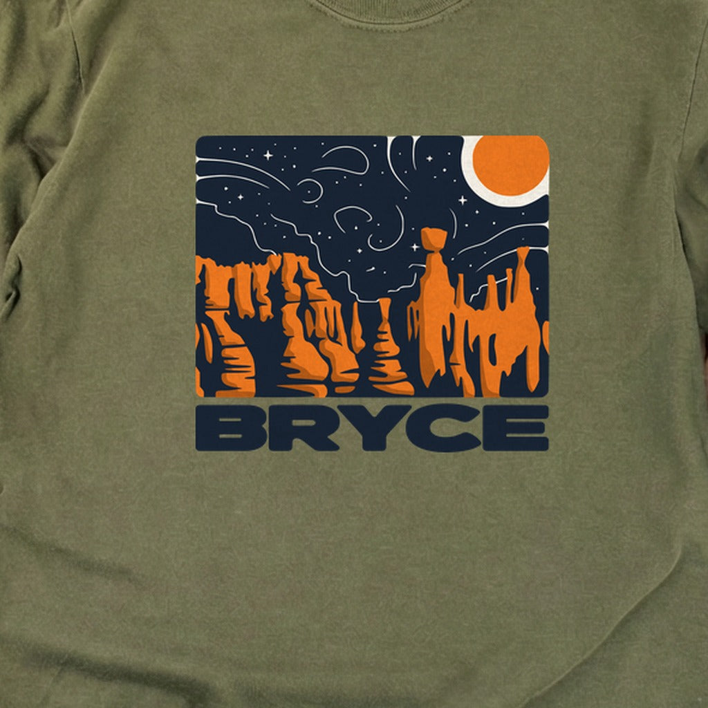 Bryce Canyon National Park at Night Cotton Long Sleeve