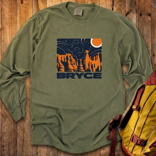 Bryce Canyon National Park at Night Cotton Long Sleeve