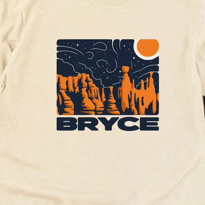 Bryce Canyon National Park at Night Cotton Long Sleeve