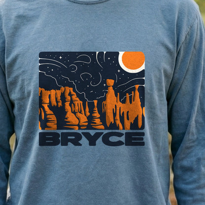 Bryce Canyon National Park at Night Cotton Long Sleeve