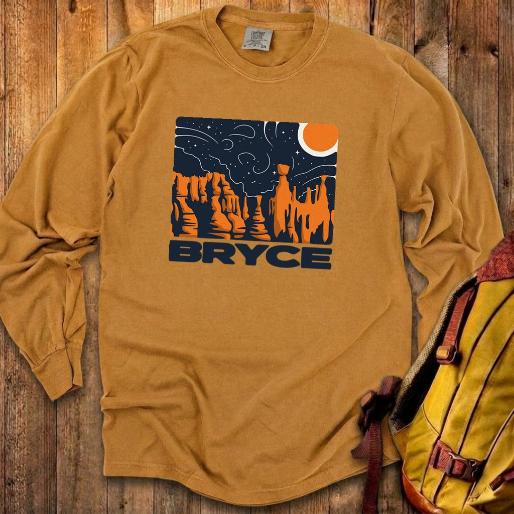 Bryce Canyon National Park at Night Cotton Long Sleeve