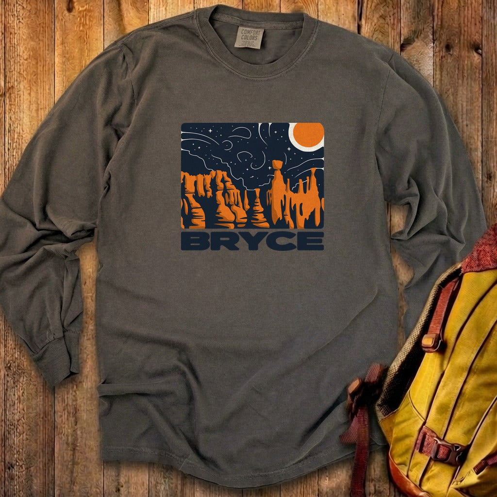 Bryce Canyon National Park at Night Cotton Long Sleeve