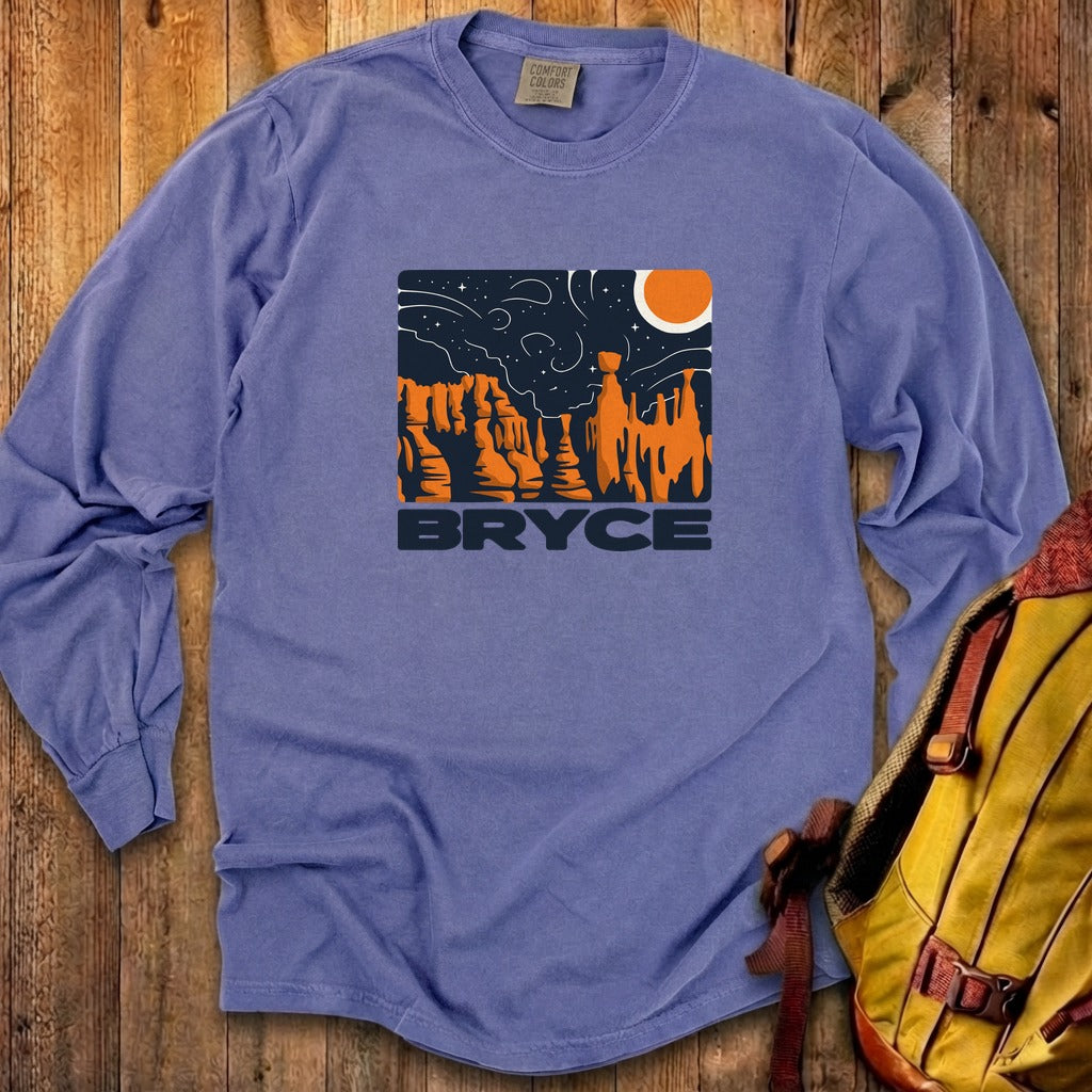 Bryce Canyon National Park at Night Cotton Long Sleeve