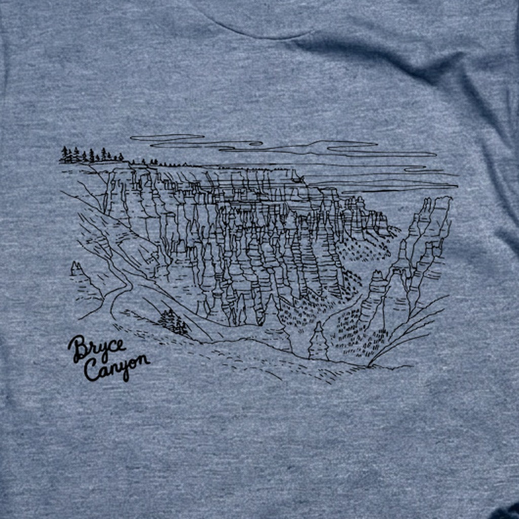Bryce Line Drawing T-Shirt