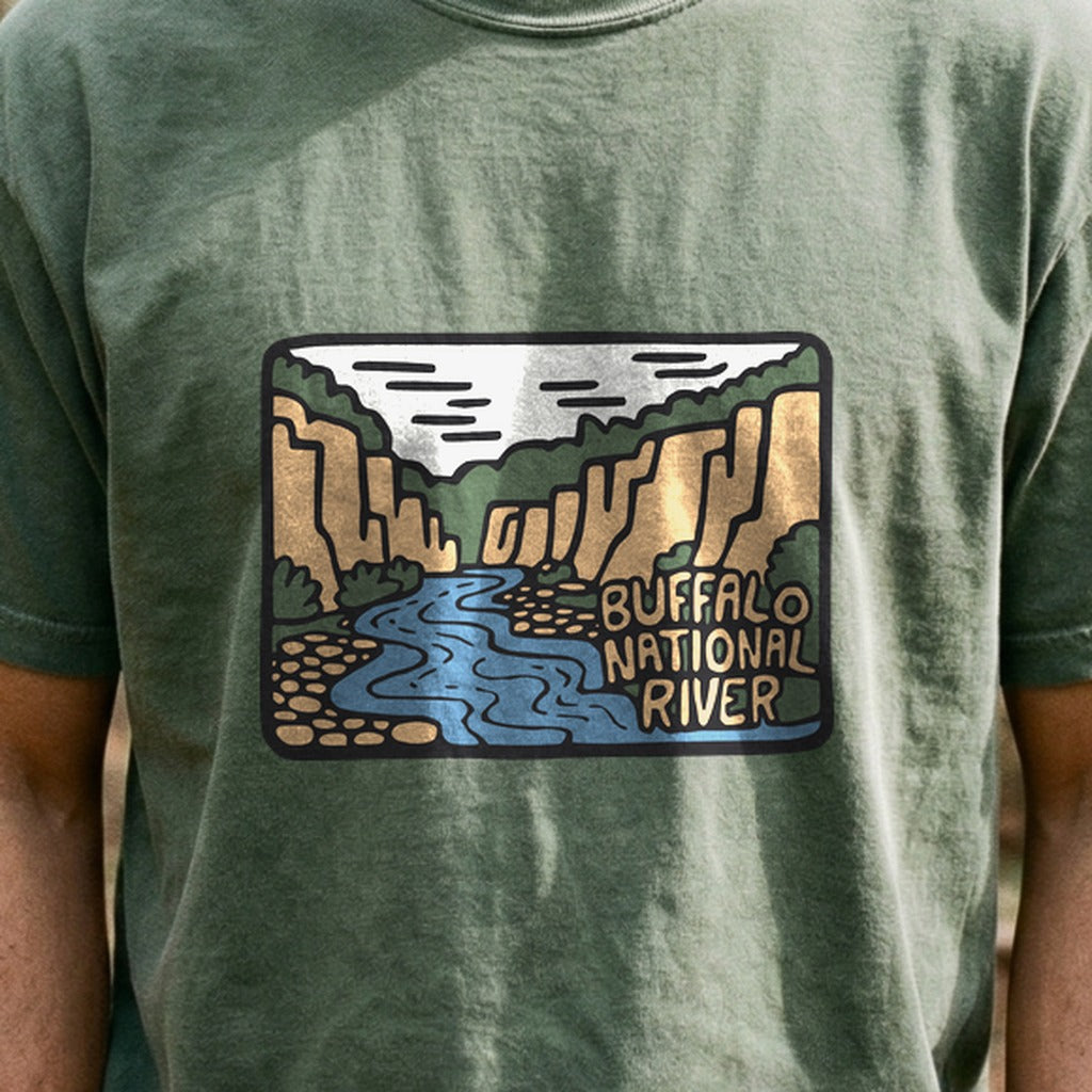 Buffalo National River Cotton T-Shirt