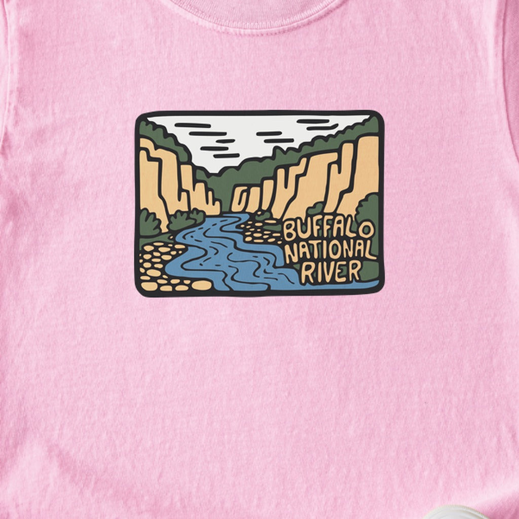 Buffalo National River Kids Cotton T-Shirt