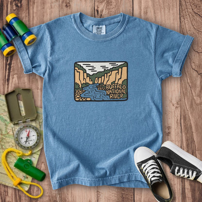 Buffalo National River Kids Cotton T-Shirt