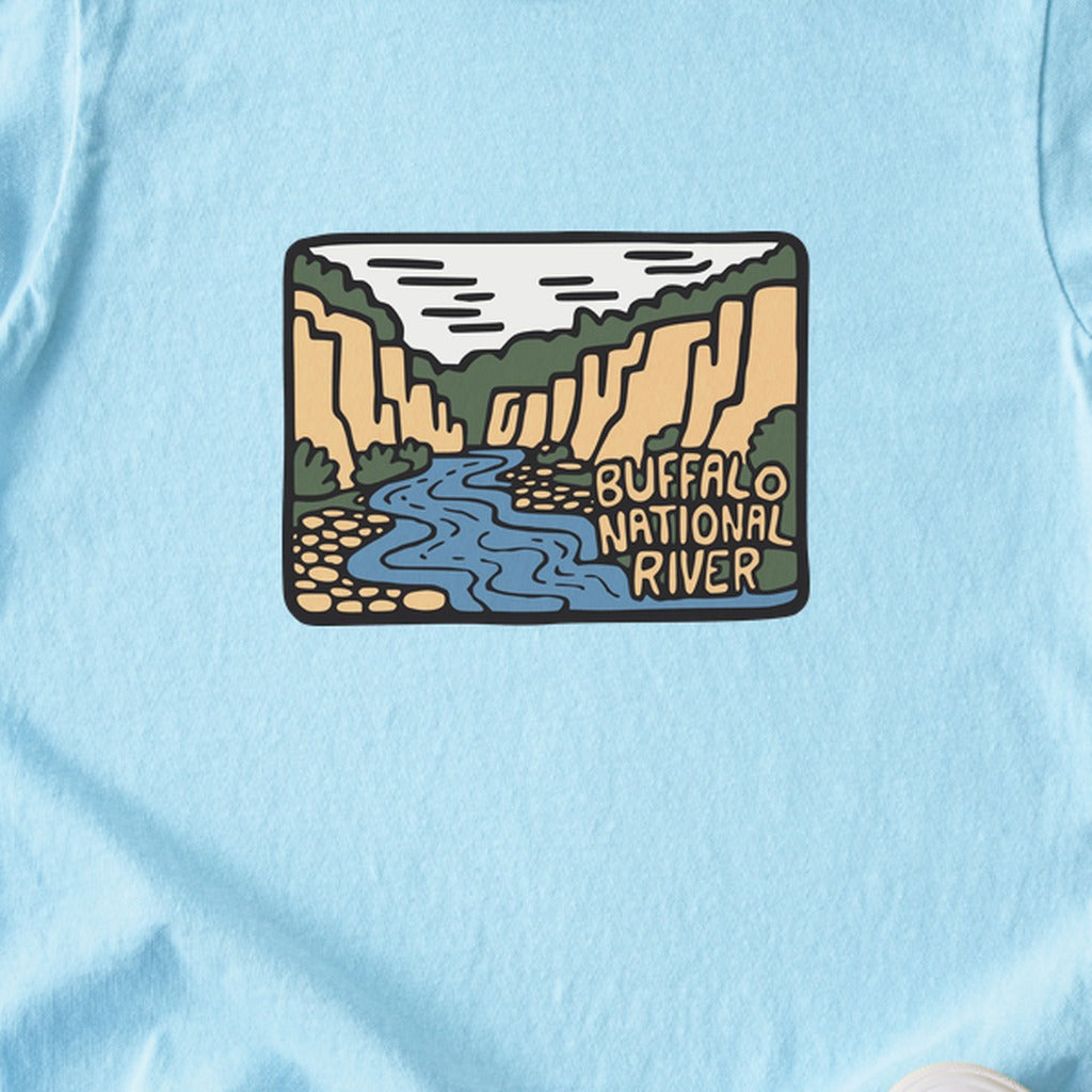 Buffalo National River Kids Cotton T-Shirt