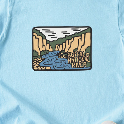 Buffalo National River Kids Cotton T-Shirt