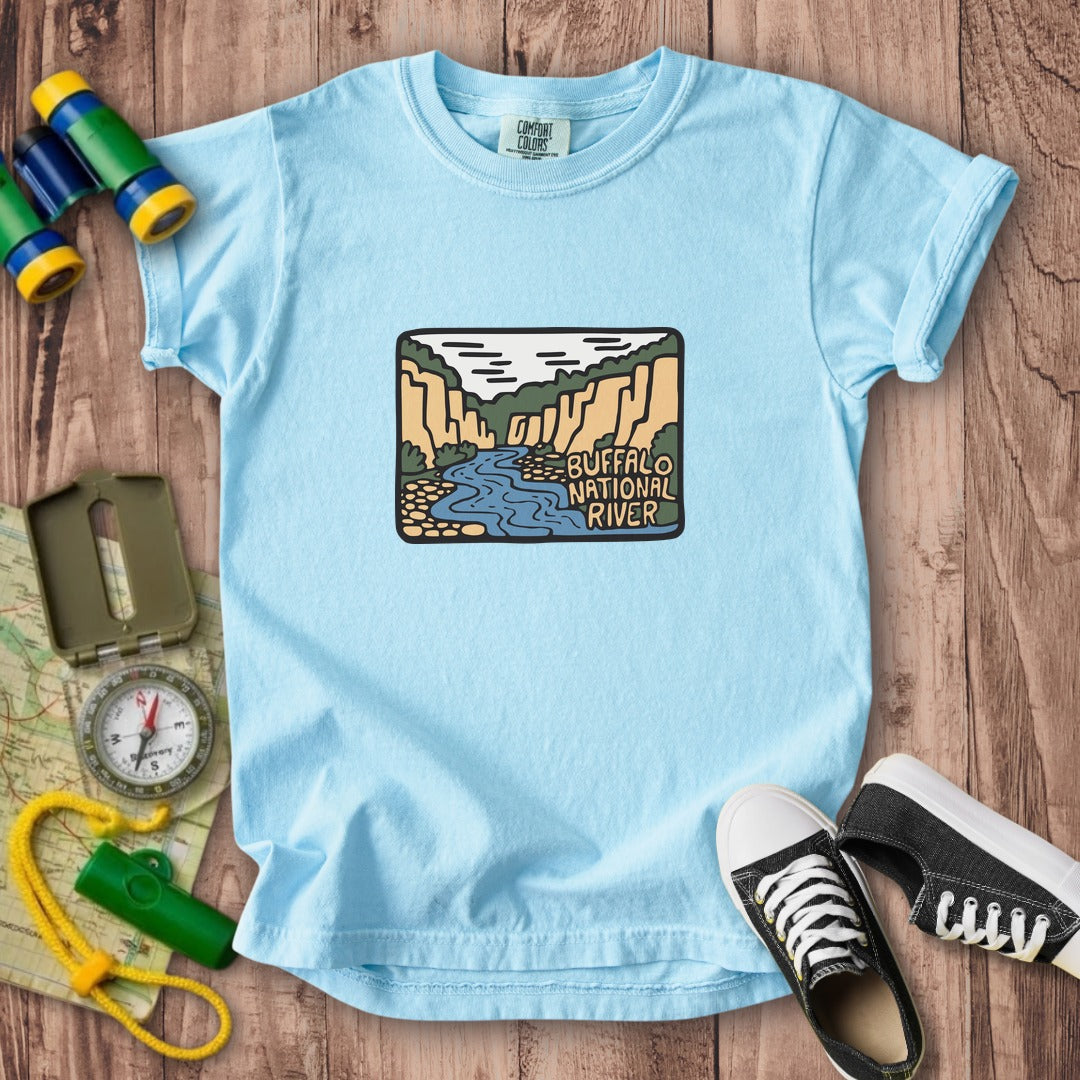 Buffalo National River Kids Cotton T-Shirt
