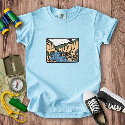 Buffalo National River Kids Cotton T-Shirt
