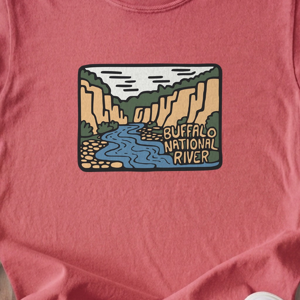 Buffalo National River Kids Cotton T-Shirt
