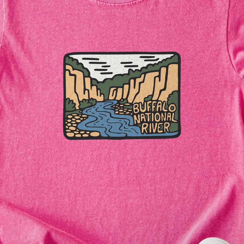 Buffalo National River Kids Cotton T-Shirt