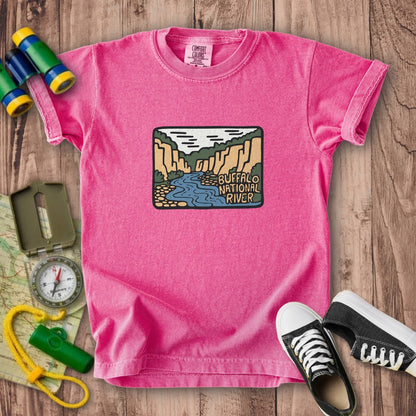 Buffalo National River Kids Cotton T-Shirt