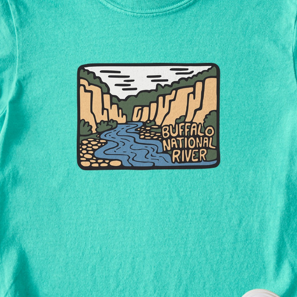 Buffalo National River Kids Cotton T-Shirt