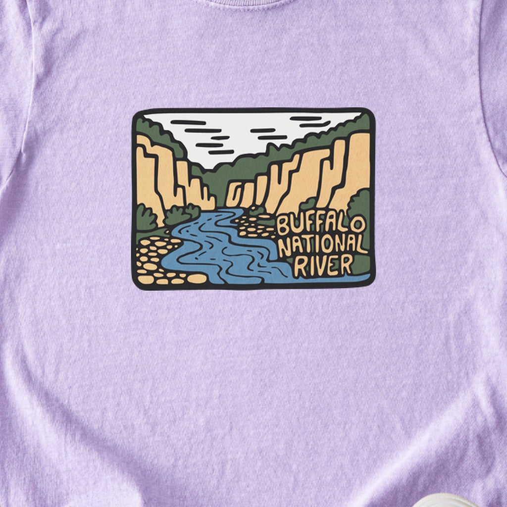 Buffalo National River Kids Cotton T-Shirt
