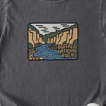Buffalo National River Kids Cotton T-Shirt