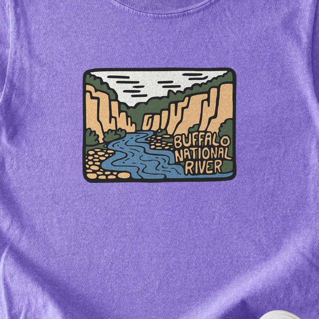 Buffalo National River Kids Cotton T-Shirt