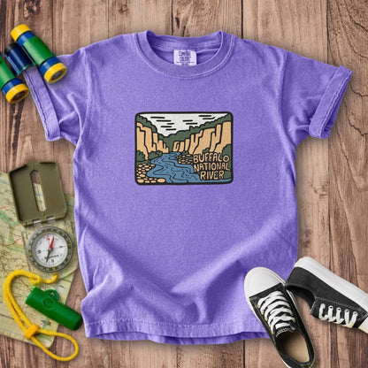 Buffalo National River Kids Cotton T-Shirt
