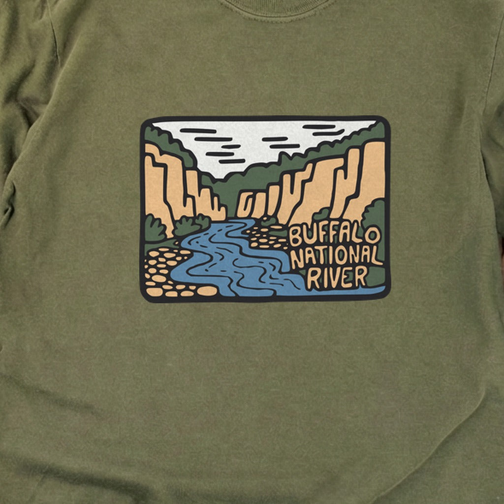 Buffalo National River Cotton Long Sleeve