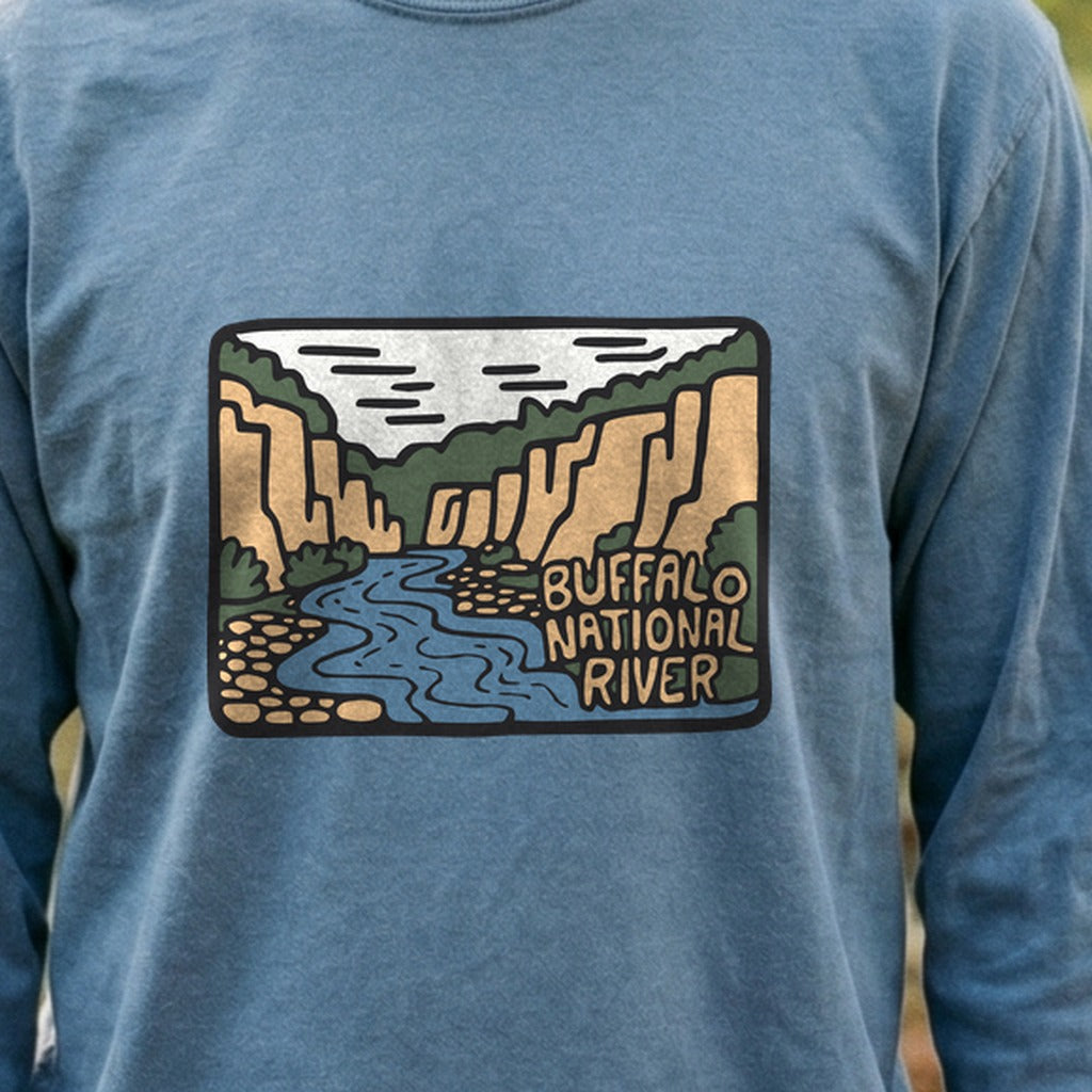 Buffalo National River Cotton Long Sleeve