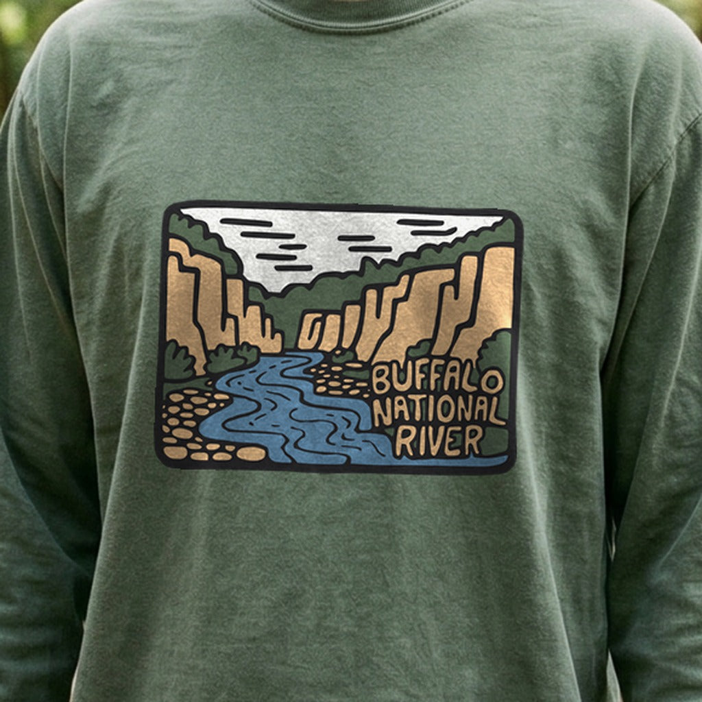 Buffalo National River Cotton Long Sleeve