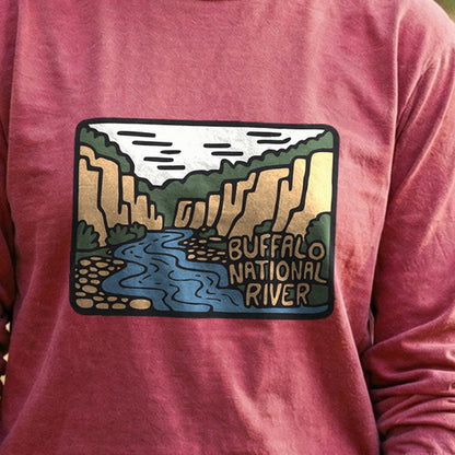 Buffalo National River Cotton Long Sleeve