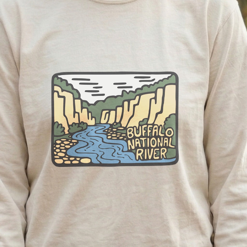 Buffalo National River Cotton Long Sleeve
