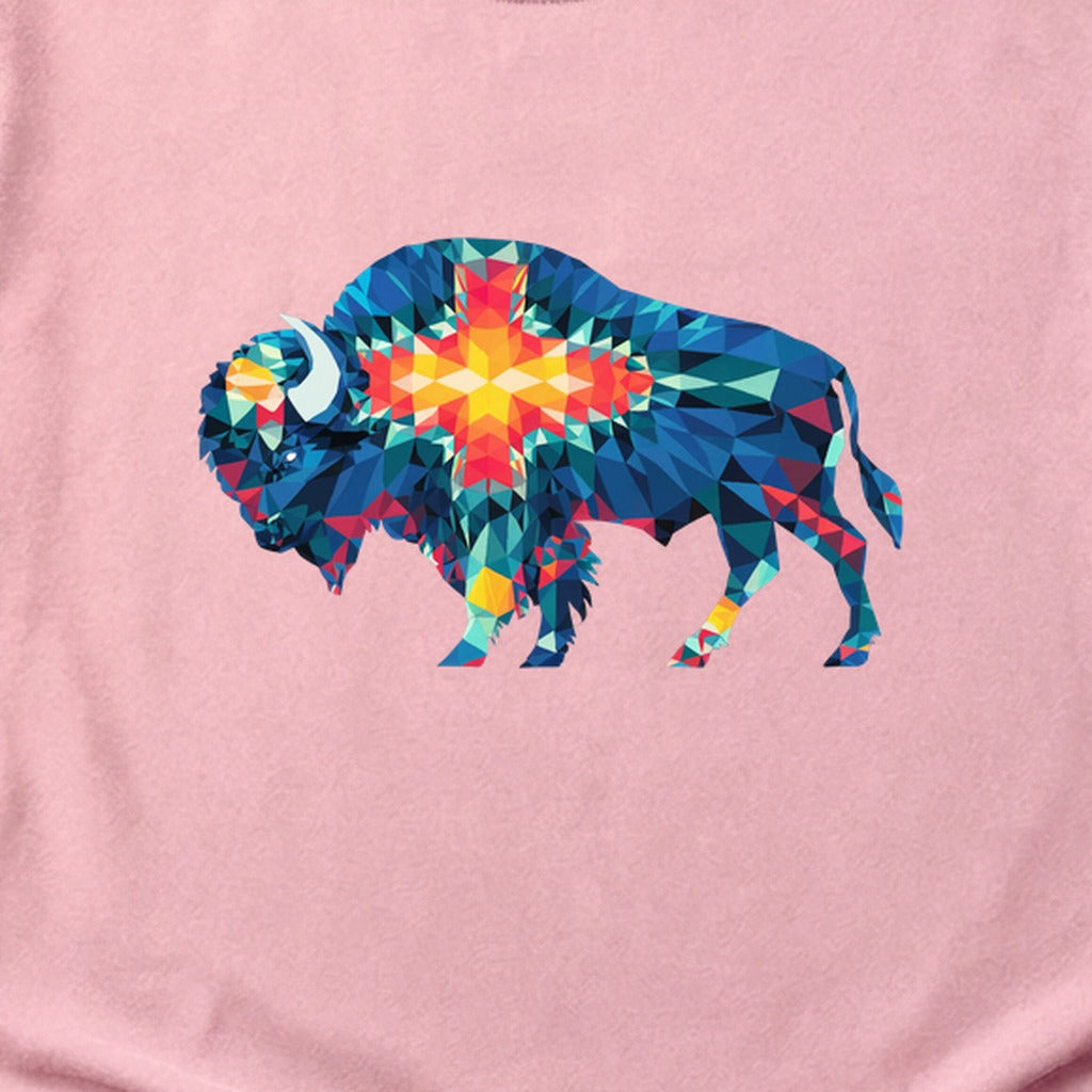 Buffalo Southwestern Mosaic Cotton T-Shirt