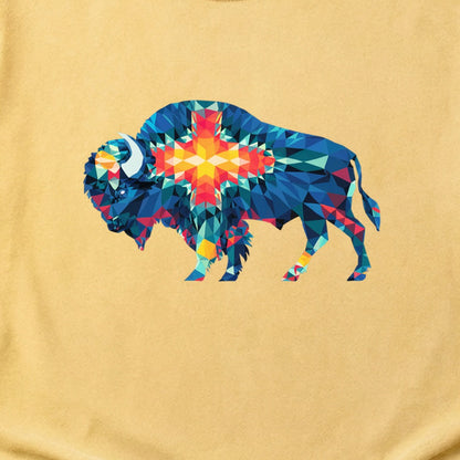 Buffalo Southwestern Mosaic Cotton T-Shirt