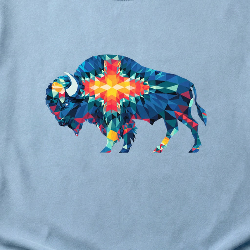 Buffalo Southwestern Mosaic Cotton T-Shirt