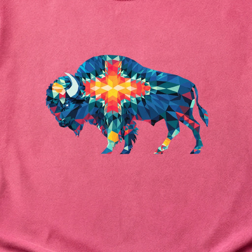 Buffalo Southwestern Mosaic Cotton T-Shirt