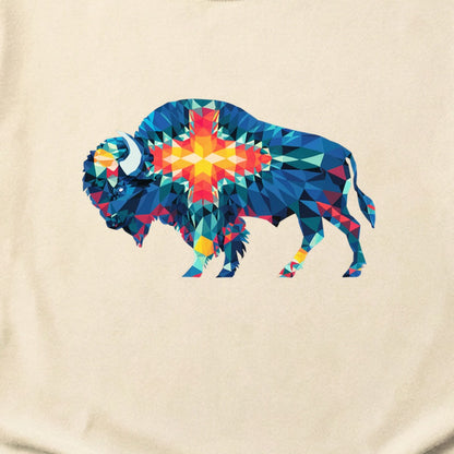 Buffalo Southwestern Mosaic Cotton T-Shirt