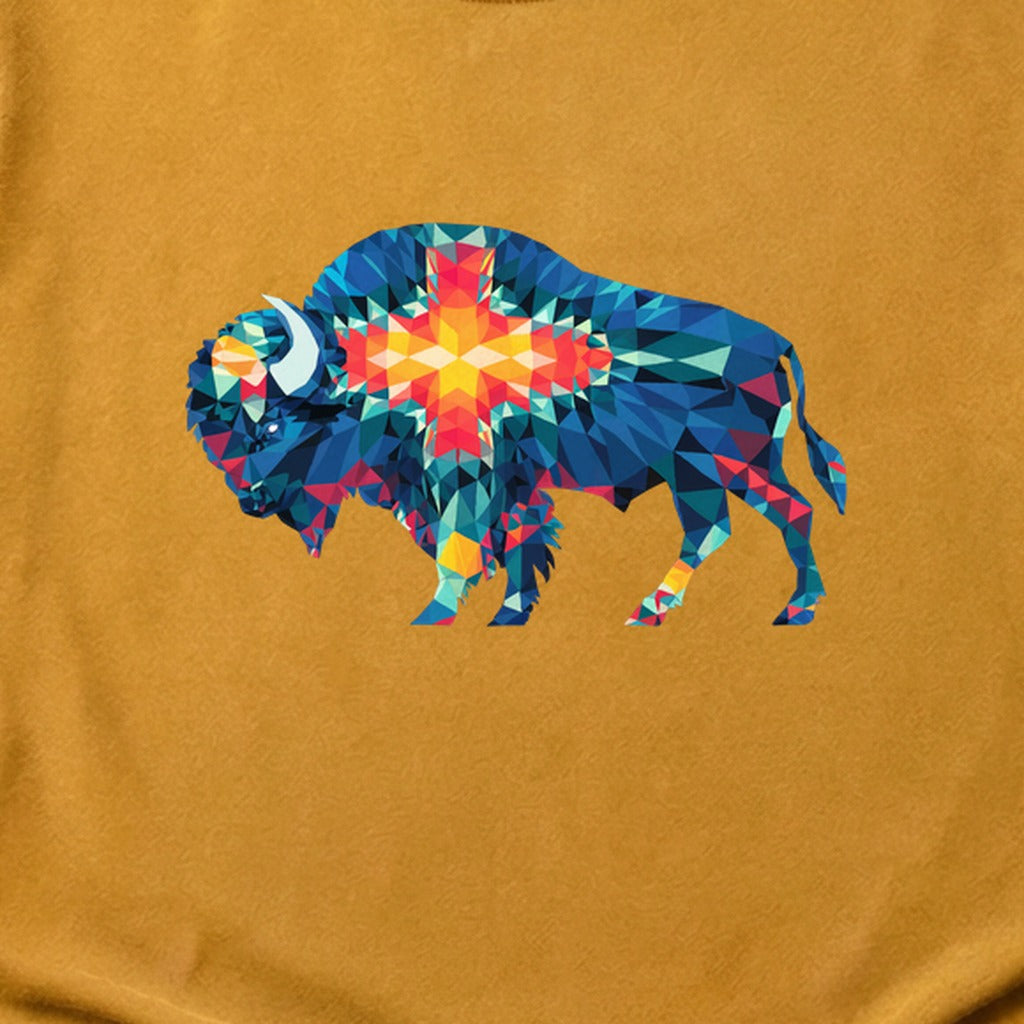 Buffalo Southwestern Mosaic Cotton T-Shirt